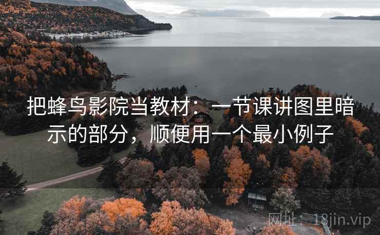 把蜂鸟影院当教材：一节课讲图里暗示的部分，顺便用一个最小例子